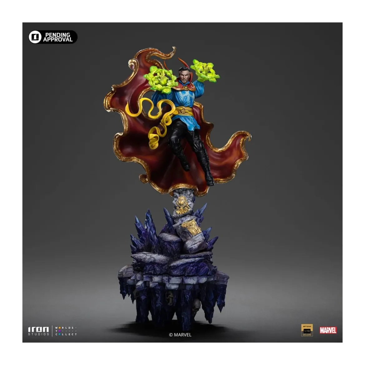 Iron Studios Marvel - Doctor Strange 1/10 Deluxe Art Scale - Infinity Gauntlet Diorama