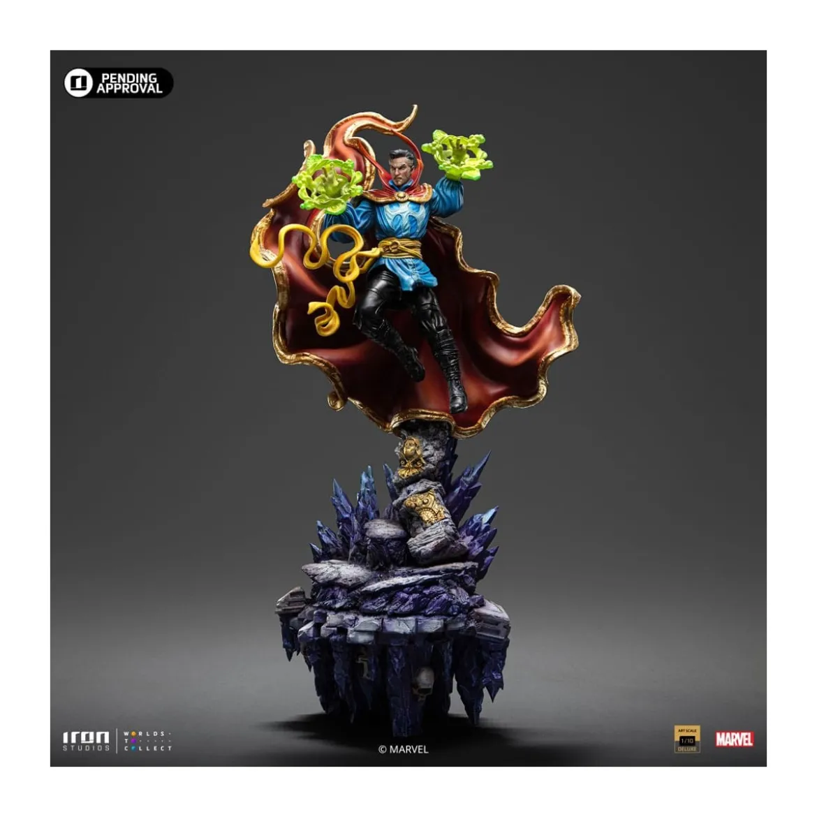 Iron Studios Marvel - Doctor Strange 1/10 Deluxe Art Scale - Infinity Gauntlet Diorama