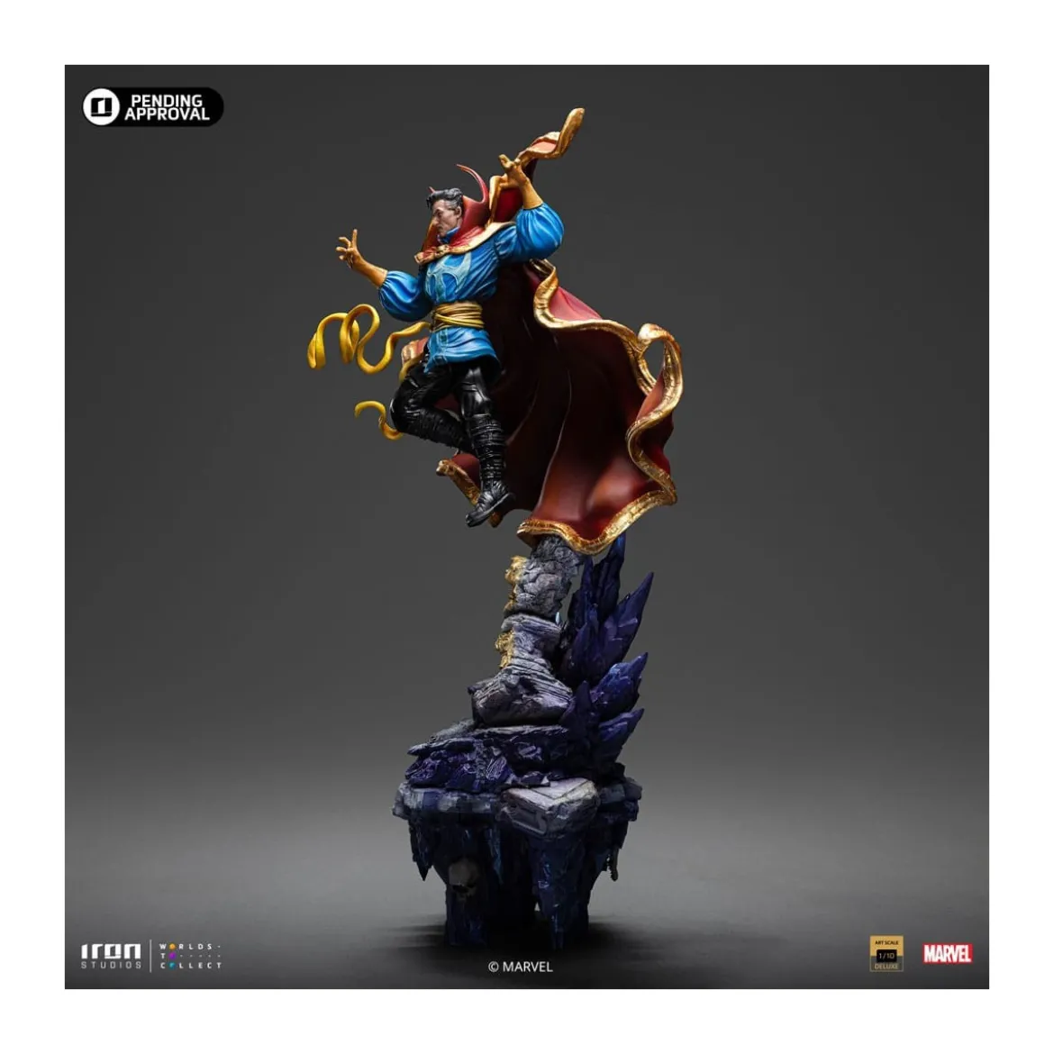 Iron Studios Marvel - Doctor Strange 1/10 Deluxe Art Scale - Infinity Gauntlet Diorama