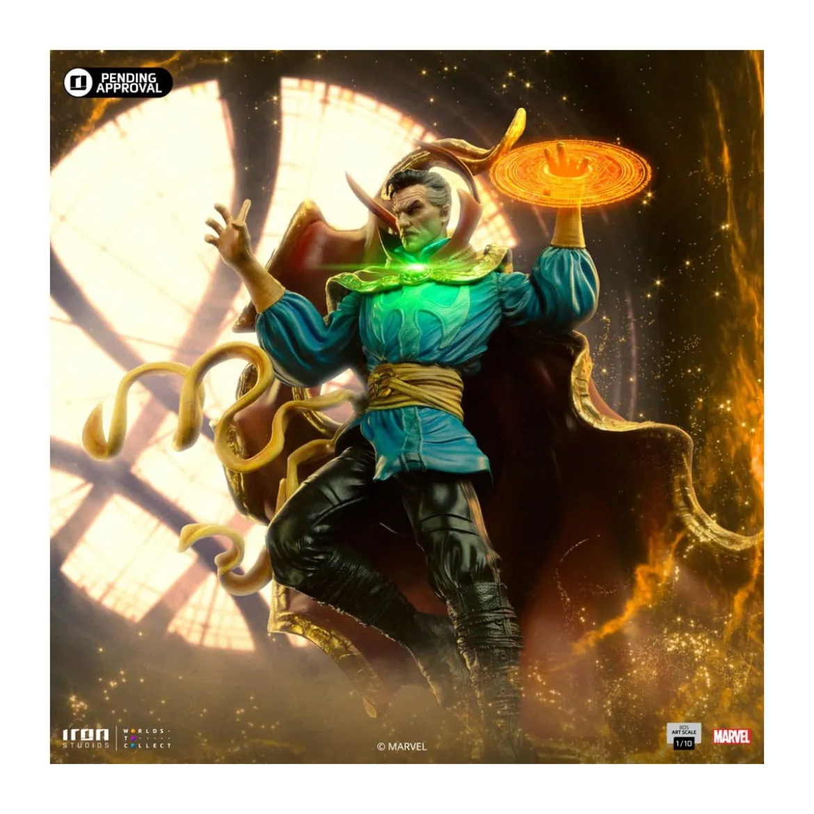 Iron Studios Marvel - Doctor Strange 1/10 BDS Art Scale - Infinity Gauntlet Diorama