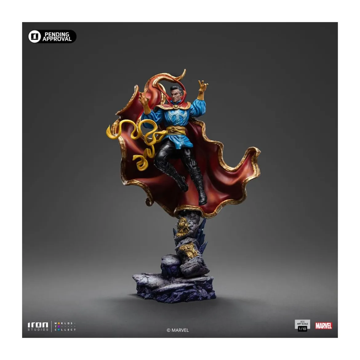 Iron Studios Marvel - Doctor Strange 1/10 BDS Art Scale - Infinity Gauntlet Diorama