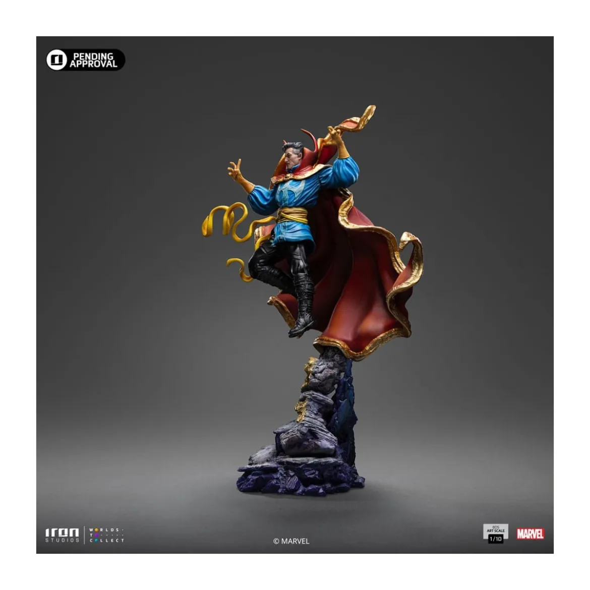 Iron Studios Marvel - Doctor Strange 1/10 BDS Art Scale - Infinity Gauntlet Diorama
