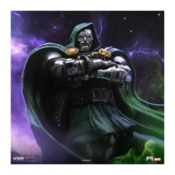 Iron Studios Marvel - DR. Doom 1/10 BDS Art Scale - Infinity Gauntlet Diorama