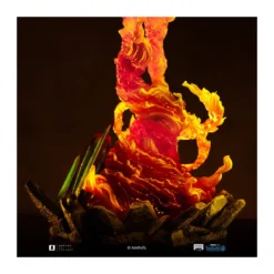 Iron Studios - Marvel Fantastic 4 - Human Torch Johnny Storm Scale Art Scale 1/10