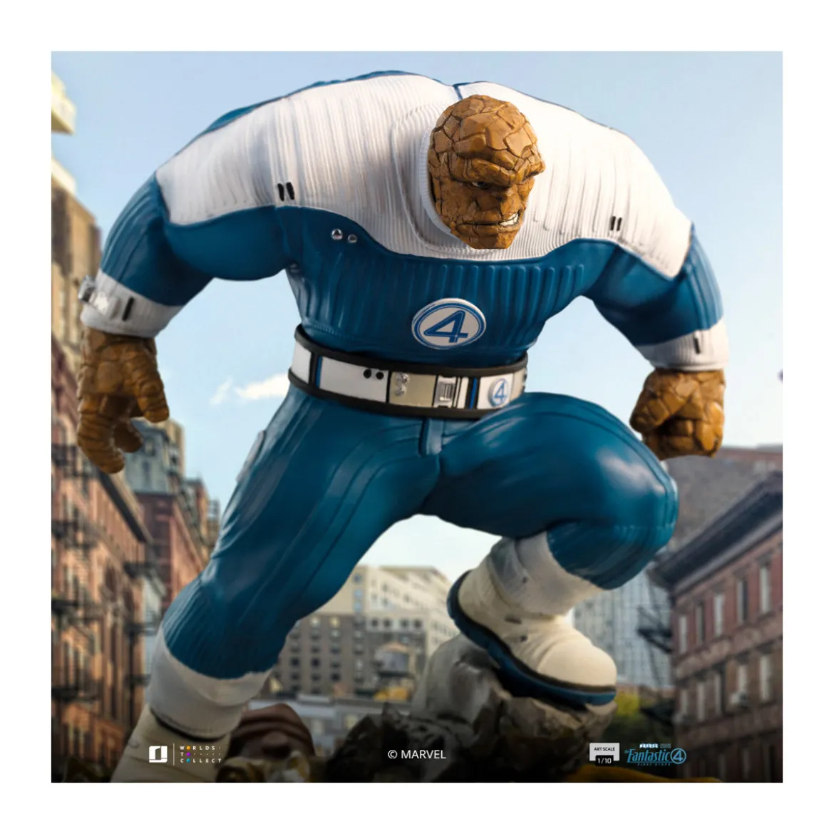 Iron Studios - Marvel Fantastic 4 - The Thing Ben Grimm Art Scale 1/10