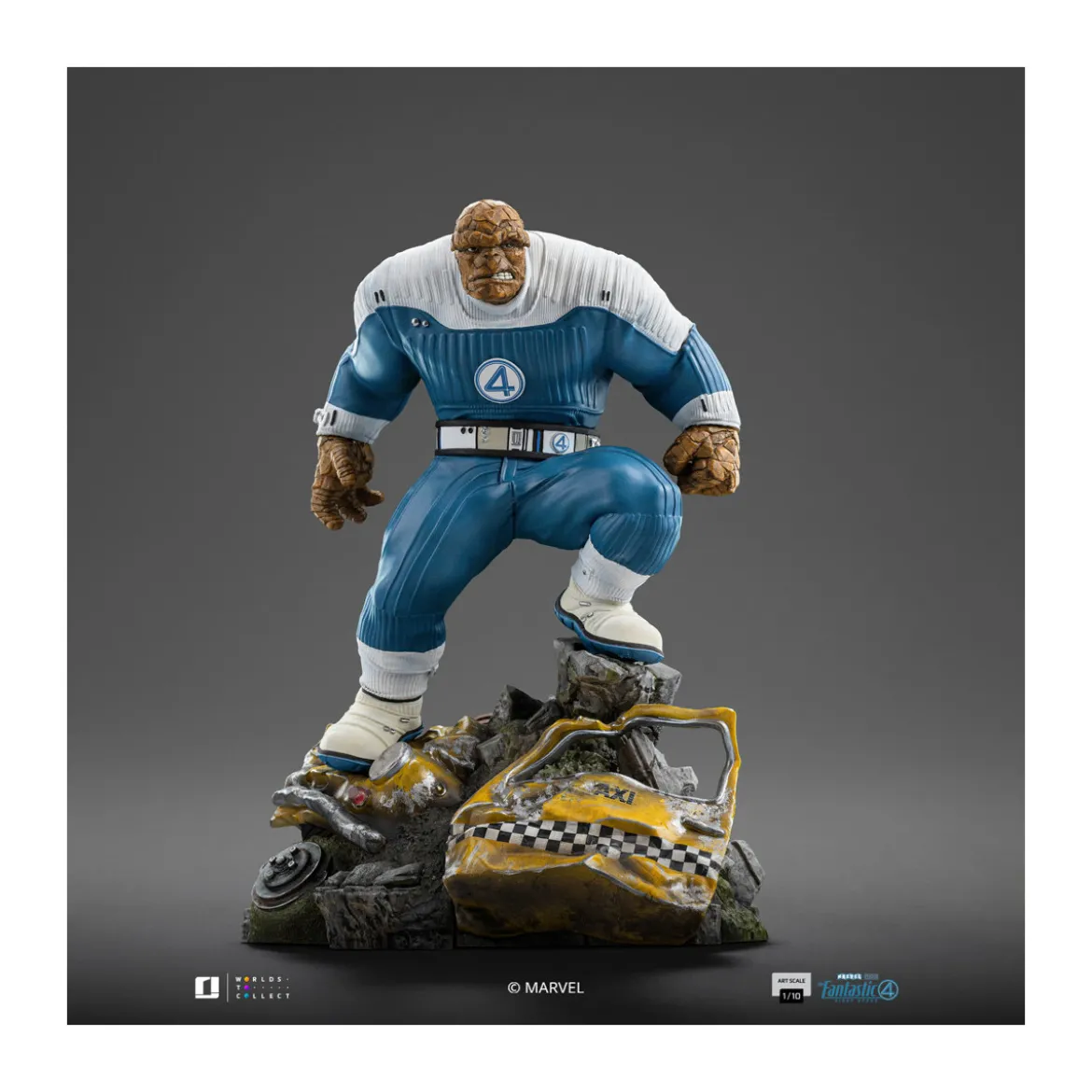 Iron Studios - Marvel Fantastic 4 - The Thing Ben Grimm Art Scale 1/10
