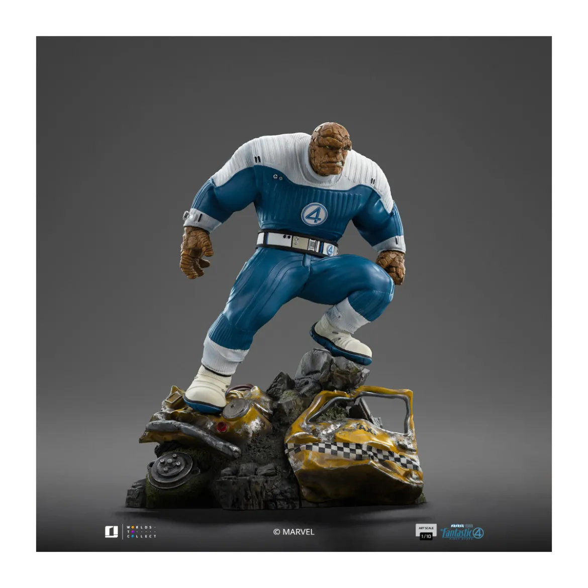 Iron Studios - Marvel Fantastic 4 - The Thing Ben Grimm Art Scale 1/10