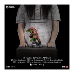 Iron Studios Marvel - Hulk 1/10 BDS Art Scale - Infinity Gauntlet Diorama