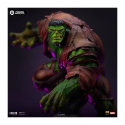 Iron Studios Marvel - Hulk 1/10 Deluxe Art Scale - Infinity Gauntlet Diorama