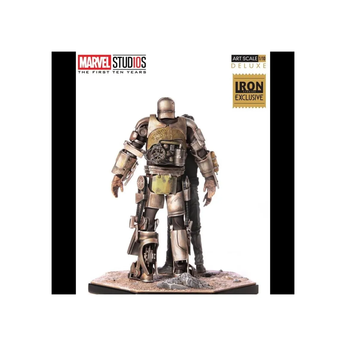 Iron Studios Marvel - Iron Man - Tony Stark and Mark I - BDS Art Scale 1/10 Deluxe CCXP 2018 Exclusive