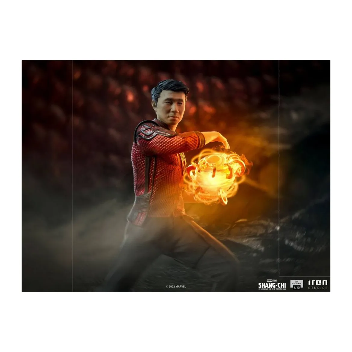 Iron Studios Marvel - Shang-Chi & Morris - Shang-Chi et la Légende des Dix Anneaux statuette 1/10 BDS Art Scale