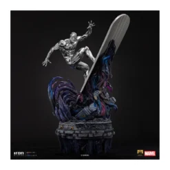 Iron Studios Marvel - Silver Surfer Deluxe Art Scale 1/10 - Infinity Gauntlet Diorama