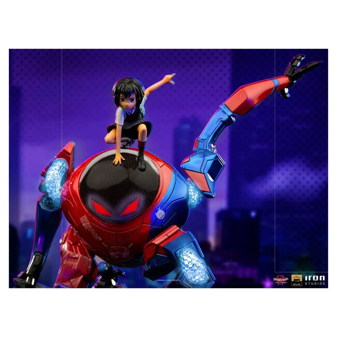 Iron Studios Marvel - Spider-Man Into the Spider-verse - Peni Parker and SP//dr - BDS Art Scale 1/10 - 25cm