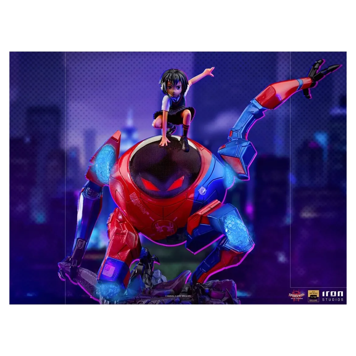 Iron Studios Marvel - Spider-Man Into the Spider-verse - Peni Parker and SP//dr - BDS Art Scale 1/10 - 25cm