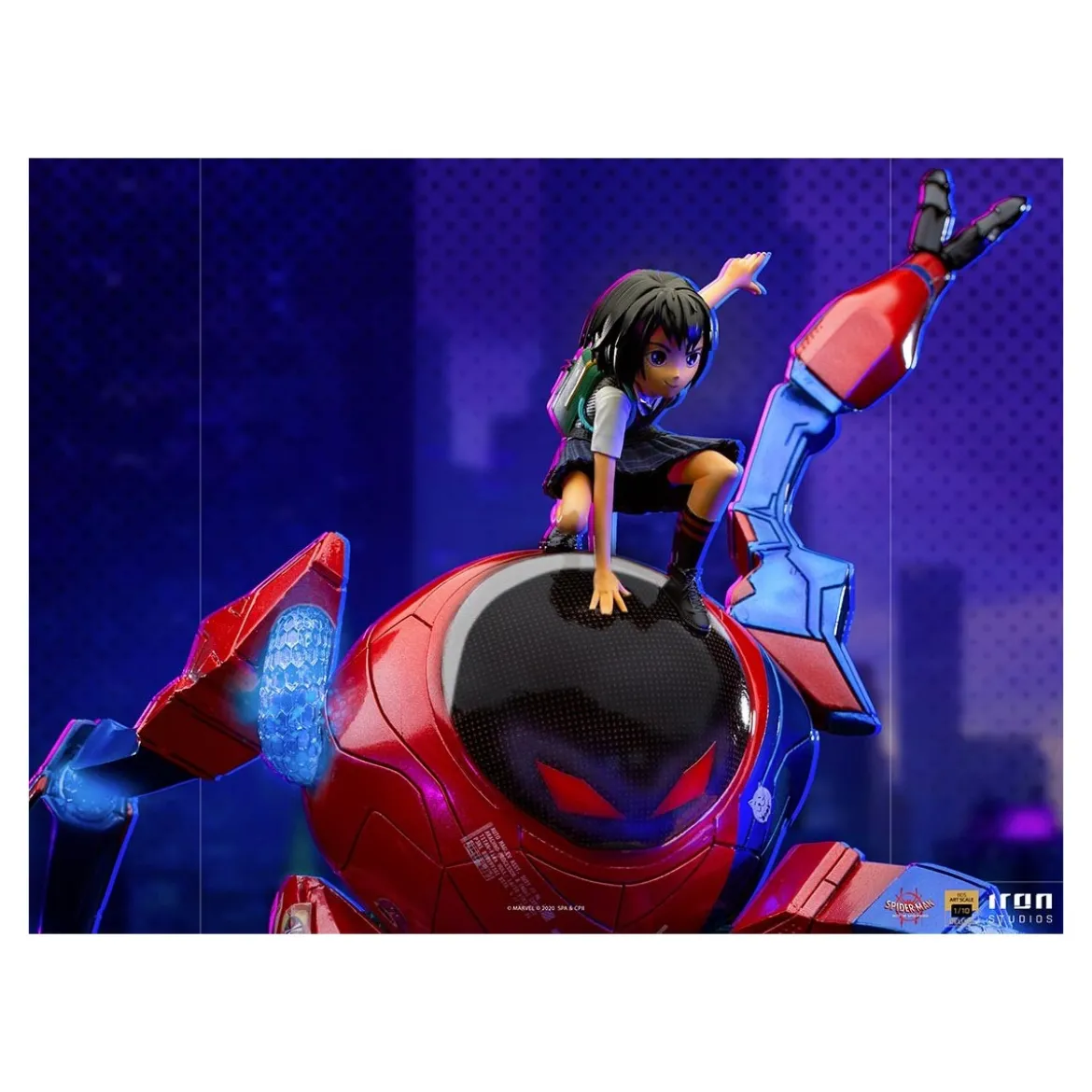 Iron Studios Marvel - Spider-Man Into the Spider-verse - Peni Parker and SP//dr - BDS Art Scale 1/10 - 25cm