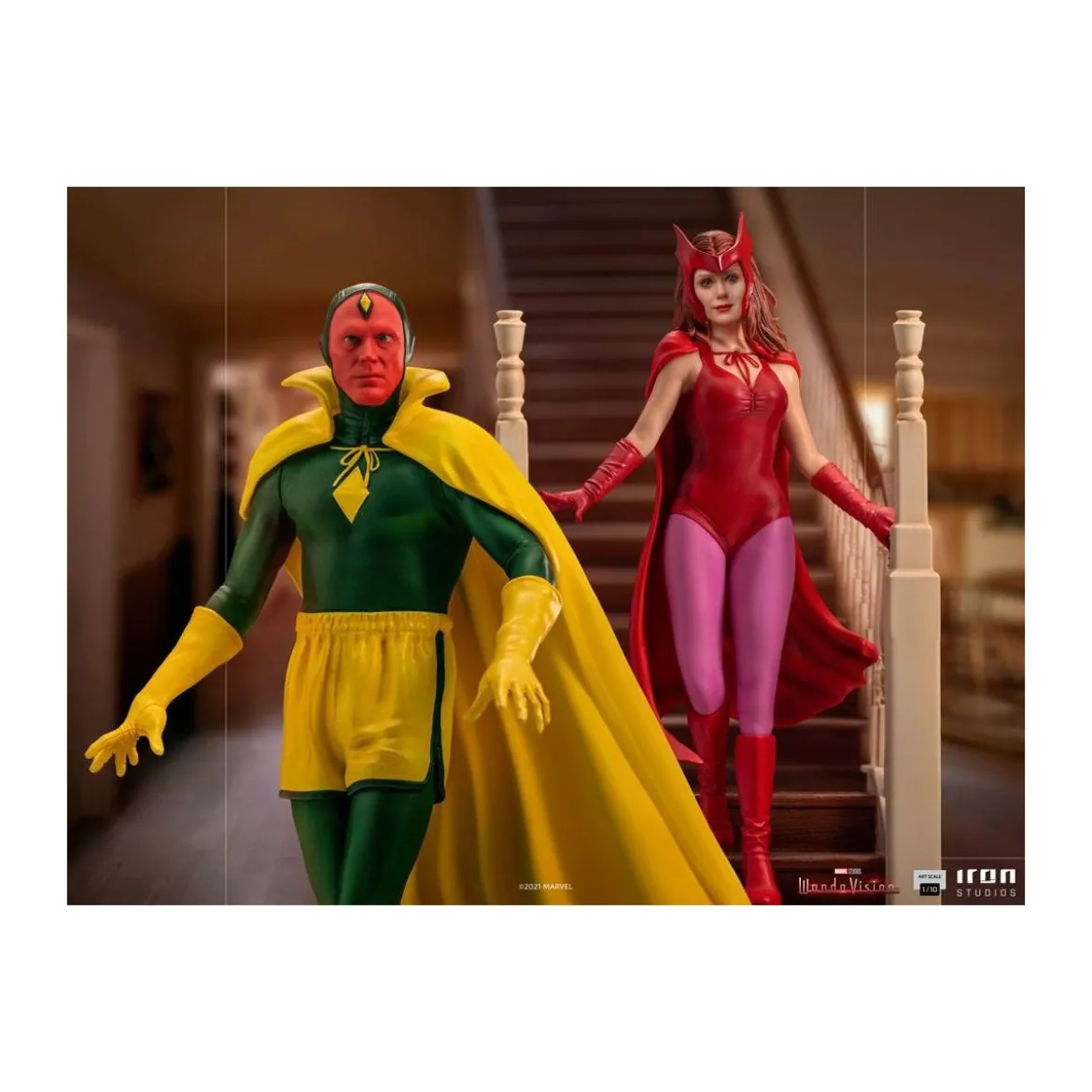 Iron Studios Marvel - Wanda Vision - Wanda Halloween Version - BDS Art Scale 1/10