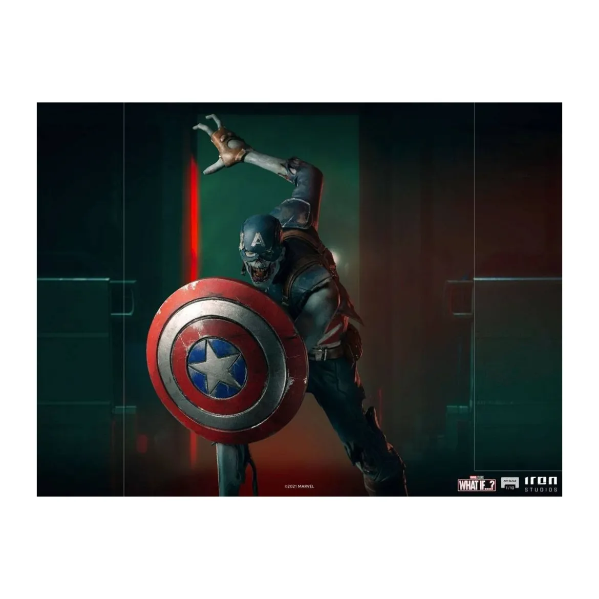 Iron Studios Marvel - What If...? Captain America Zombie statuette 1/10 Art Scale
