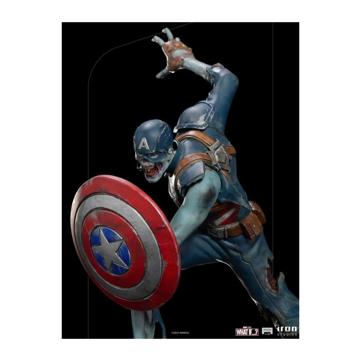Iron Studios Marvel - What If...? Captain America Zombie statuette 1/10 Art Scale