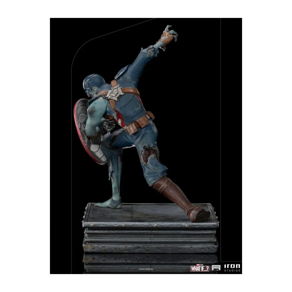 Iron Studios Marvel - What If...? Captain America Zombie statuette 1/10 Art Scale