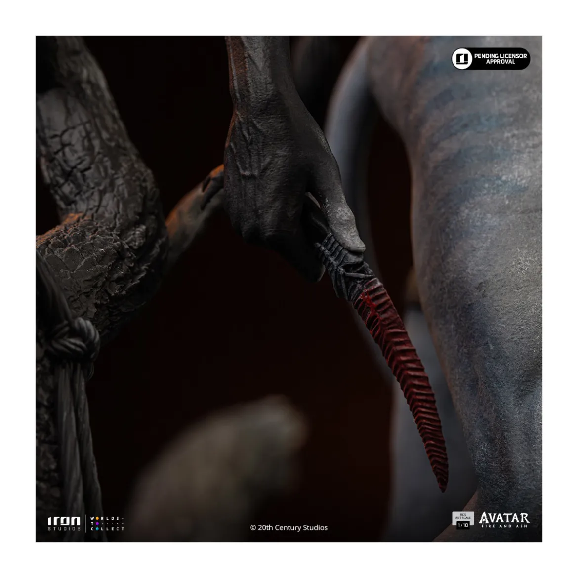 Iron Studios - Miles Quaritch Art Scale 1/10 - Avatar 3: Fire and Ash