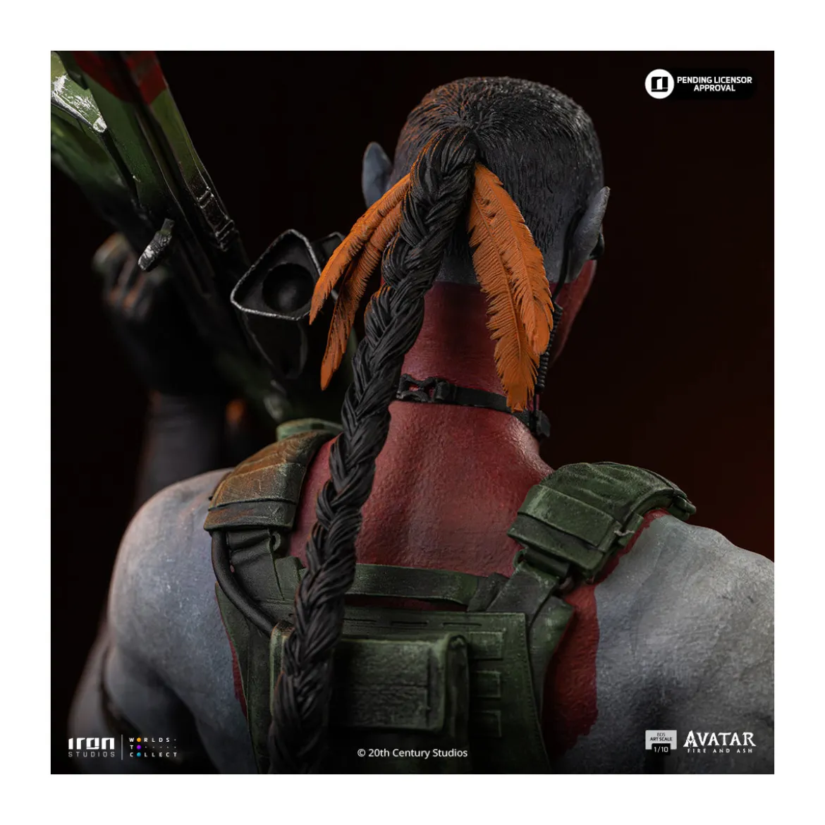 Iron Studios - Miles Quaritch Art Scale 1/10 - Avatar 3: Fire and Ash