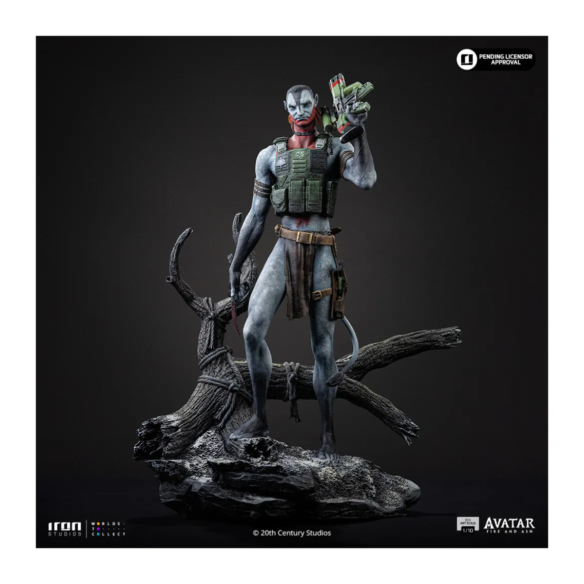 Iron Studios - Miles Quaritch Art Scale 1/10 - Avatar 3: Fire and Ash