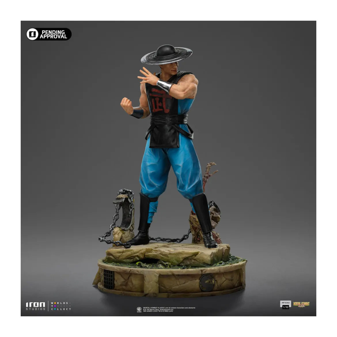 Iron Studios - Mortal Kombat - Kung Lao Art Scale 1/10