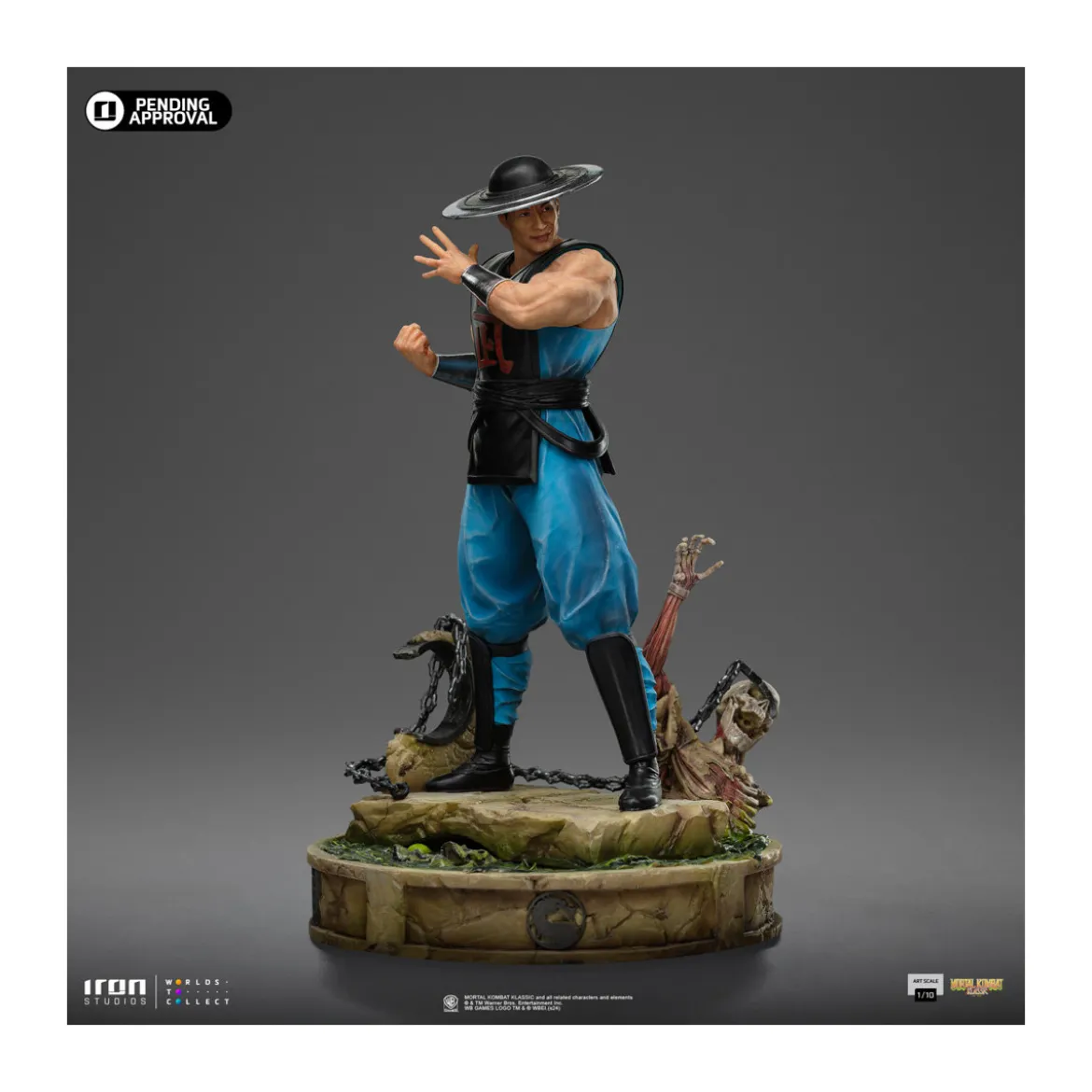 Iron Studios - Mortal Kombat - Kung Lao Art Scale 1/10