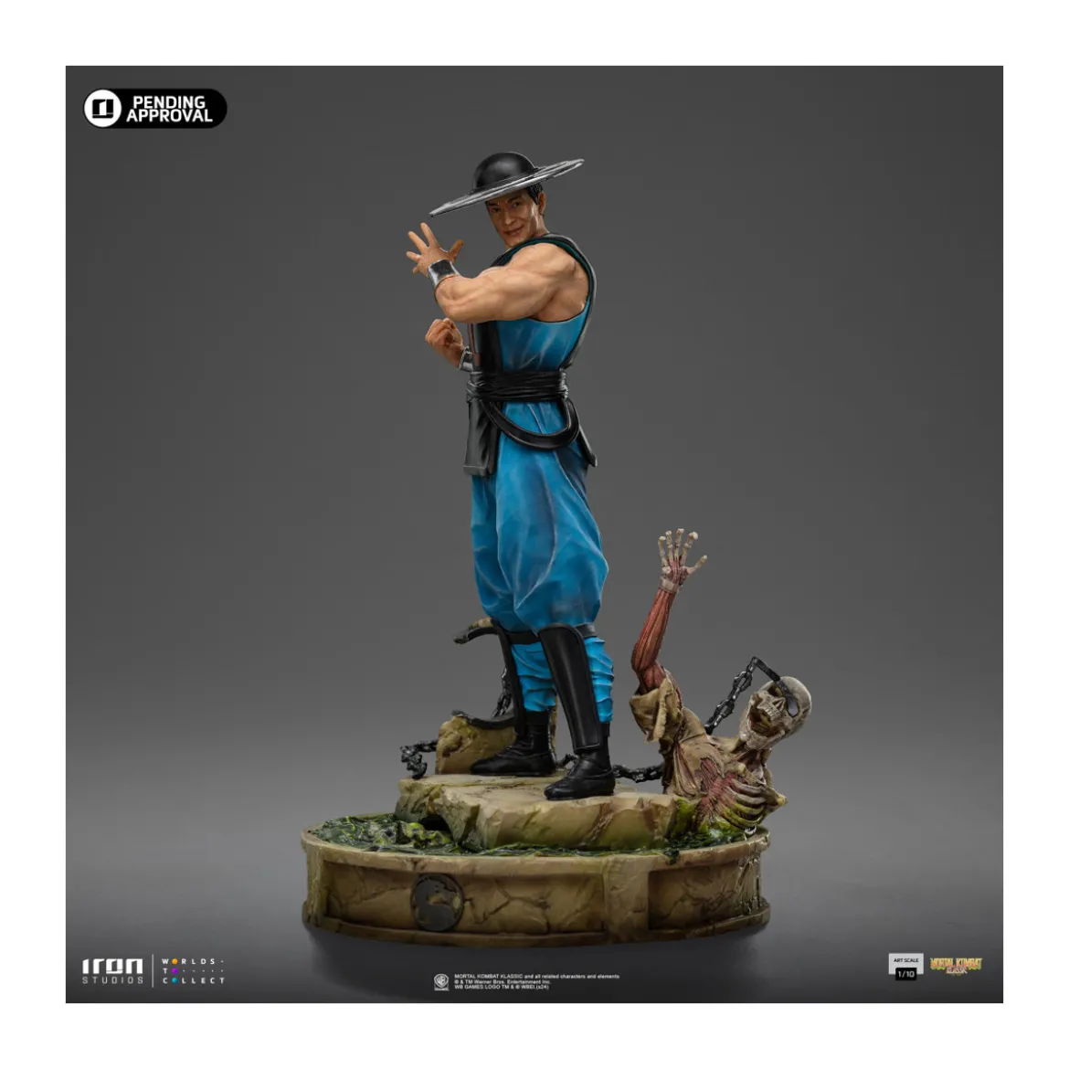 Iron Studios - Mortal Kombat - Kung Lao Art Scale 1/10