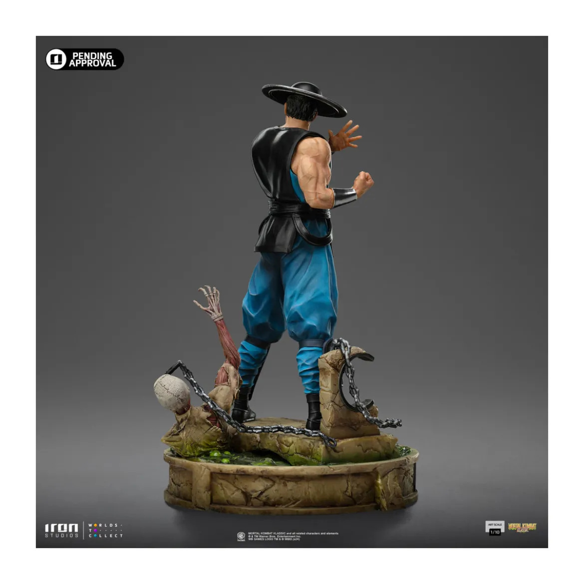 Iron Studios - Mortal Kombat - Kung Lao Art Scale 1/10