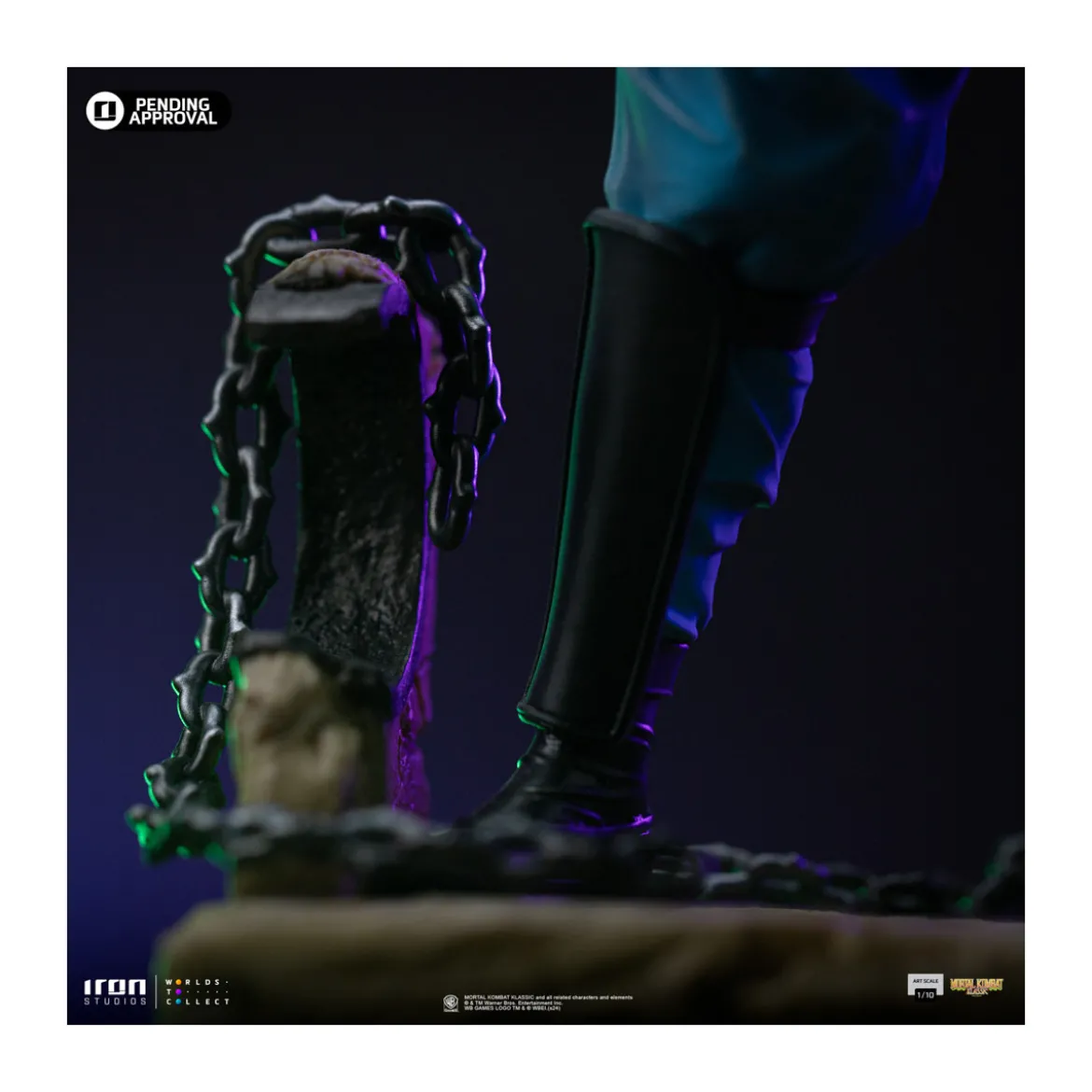 Iron Studios - Mortal Kombat - Kung Lao Art Scale 1/10