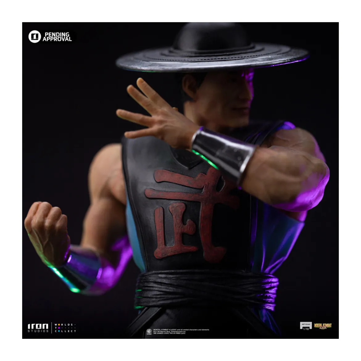 Iron Studios - Mortal Kombat - Kung Lao Art Scale 1/10