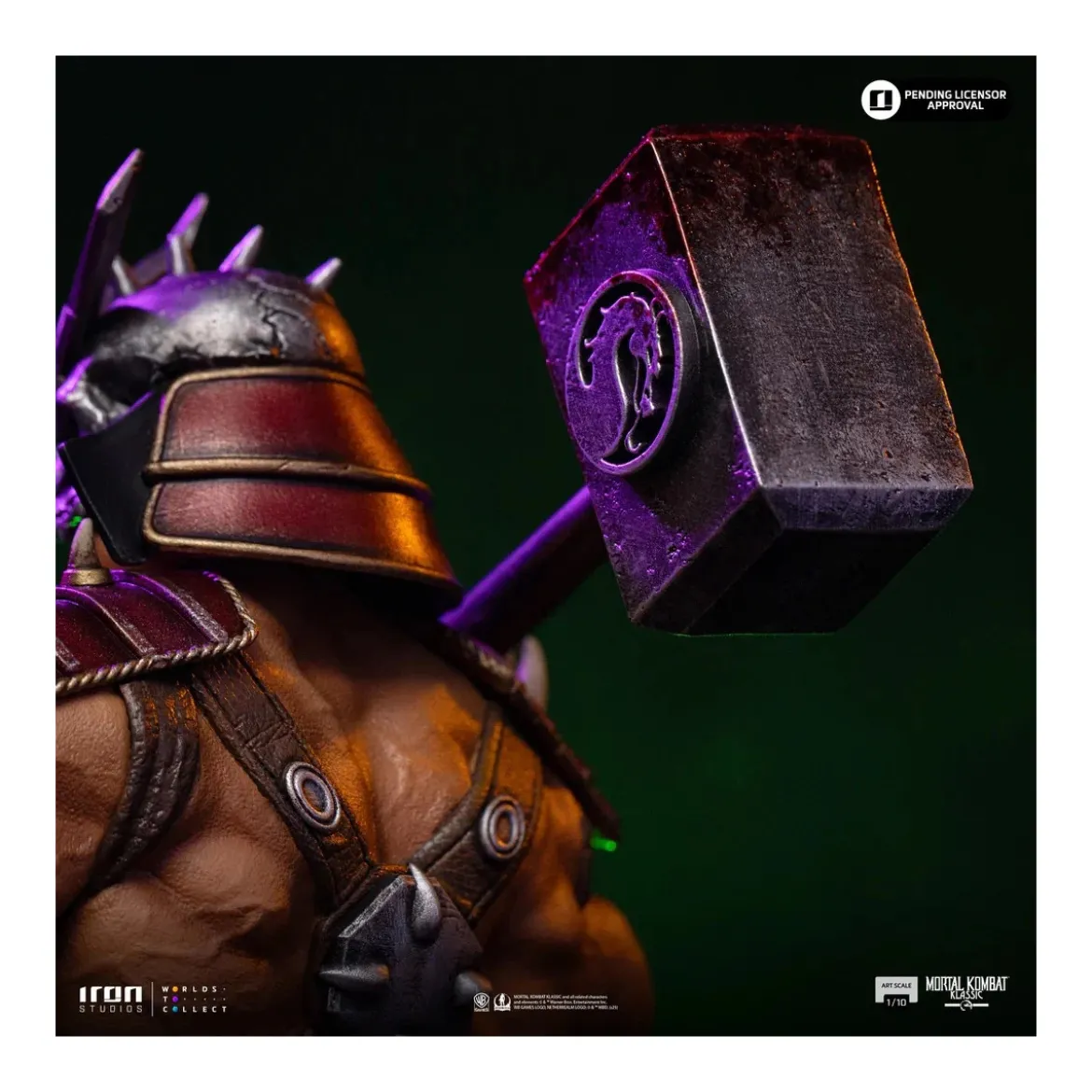 Iron Studios - Mortal Kombat - Shao Khan Art Scale 1/10