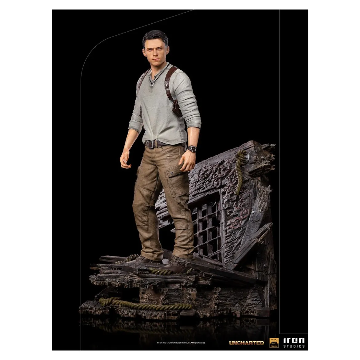 Iron Studios - NATHAN DRAKE - Uncharted 1/10 Deluxe Art Scale