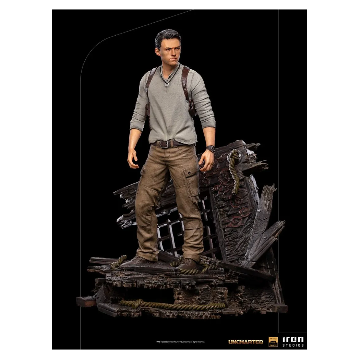 Iron Studios - NATHAN DRAKE - Uncharted 1/10 Deluxe Art Scale