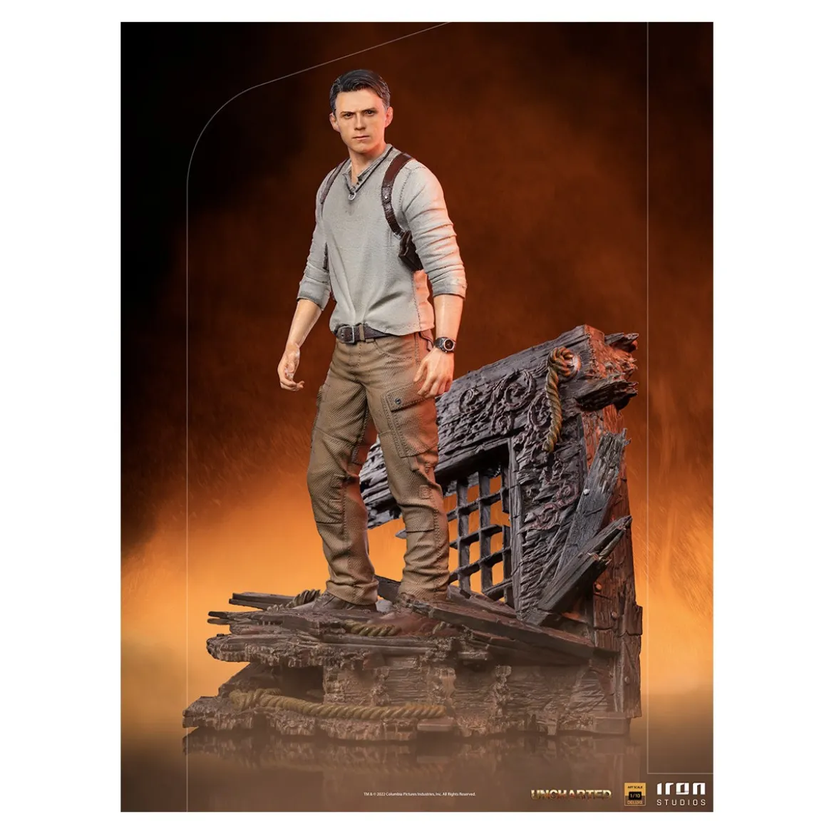 Iron Studios - NATHAN DRAKE - Uncharted 1/10 Deluxe Art Scale