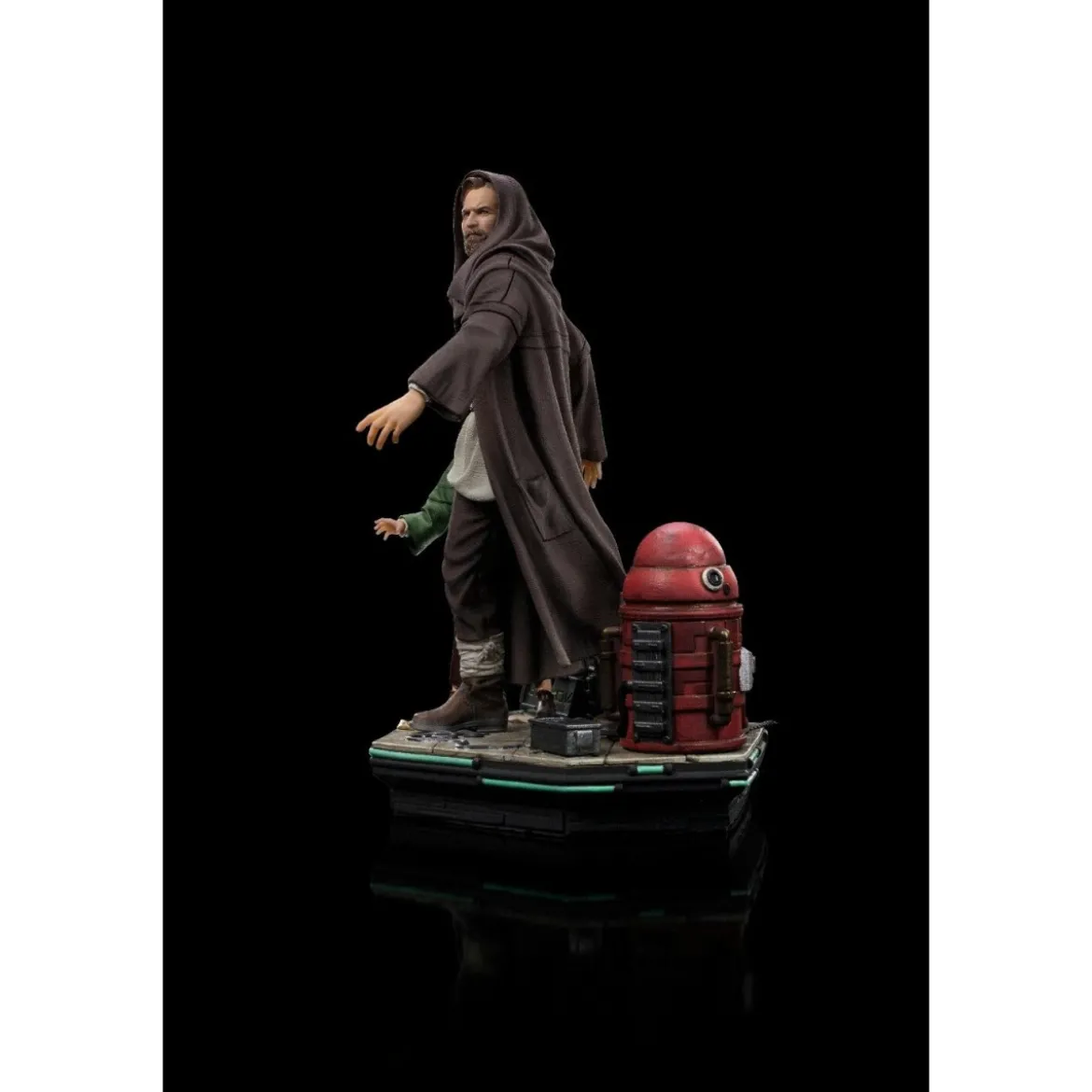 IRON STUDIOS - Obi-Wan and Young Leia Deluxe Art Scale 1/10 - Star Wars Obi-Wan Kenobi