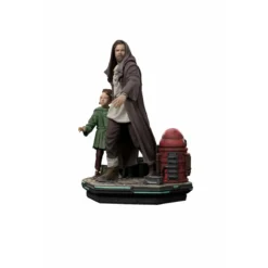 IRON STUDIOS - Obi-Wan and Young Leia Deluxe Art Scale 1/10 - Star Wars Obi-Wan Kenobi