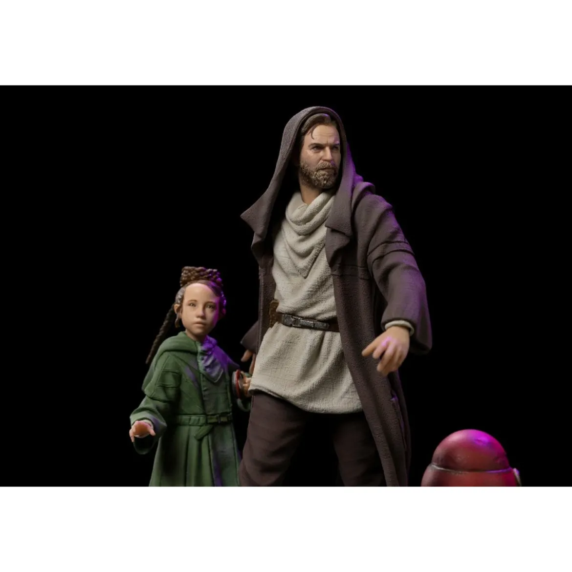 IRON STUDIOS - Obi-Wan and Young Leia Deluxe Art Scale 1/10 - Star Wars Obi-Wan Kenobi