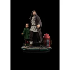 IRON STUDIOS - Obi-Wan and Young Leia Deluxe Art Scale 1/10 - Star Wars Obi-Wan Kenobi