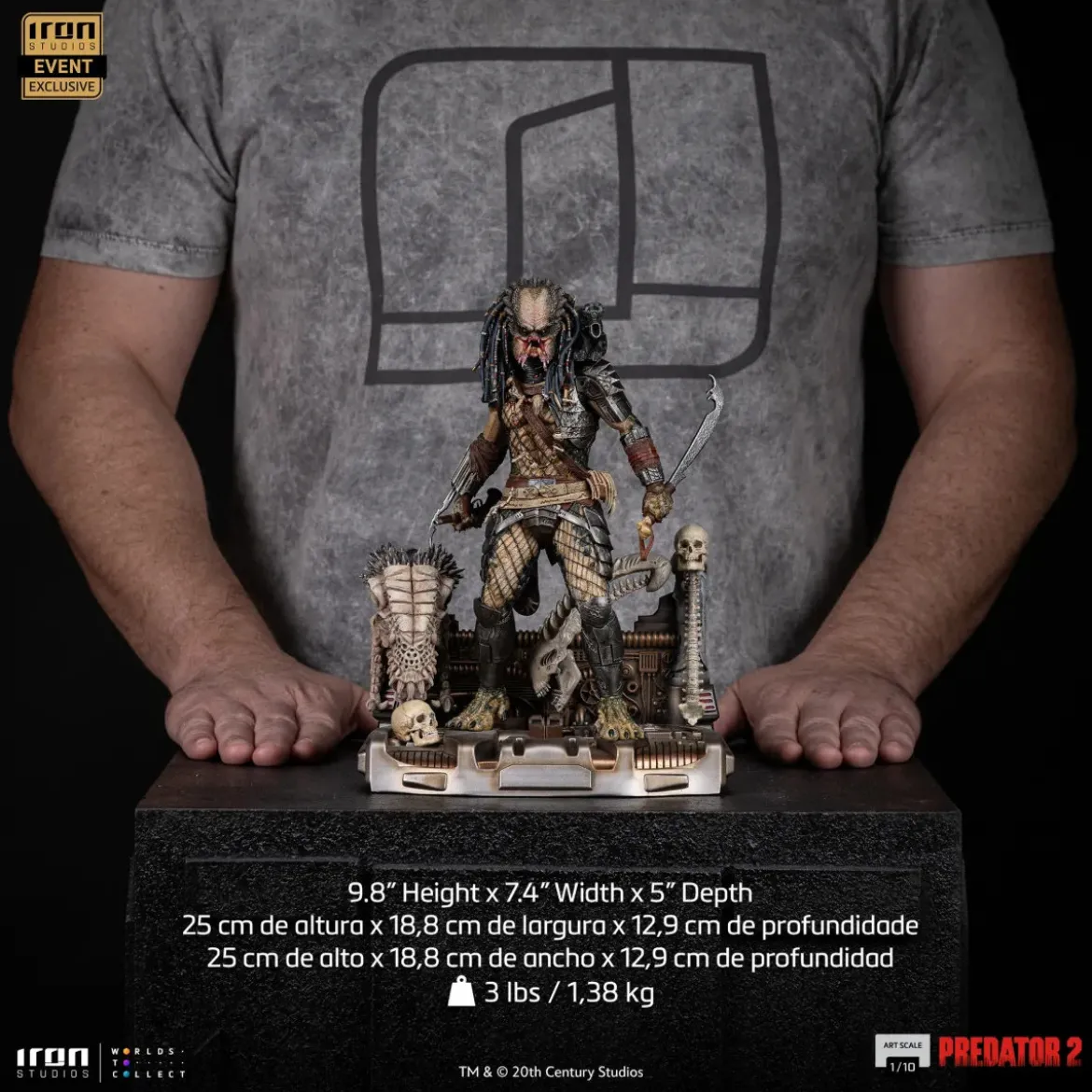 Iron Studios Predator 2 - Elder Predator CCXP 2025 exclusive - Art Scale 1/10