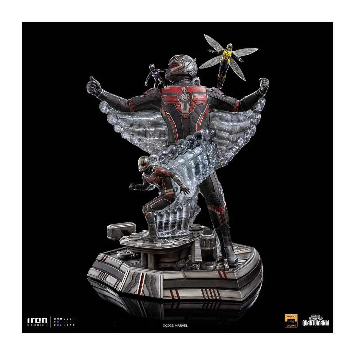 Iron Studios - Quantumania Ant-Man - Ant-Man & the Wasp Marvel Comics 1/10 Deluxe Art Scale