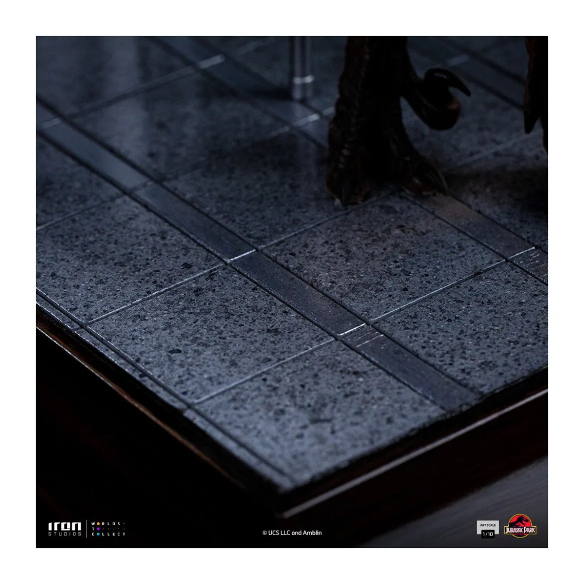 Iron Studios - Raptors at the kitchen's door - Jurassic Park 1/10 Bds Art Scale