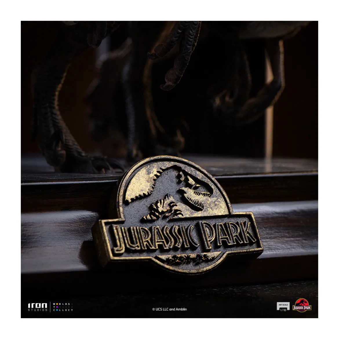 Iron Studios - Raptors at the kitchen's door - Jurassic Park 1/10 Bds Art Scale