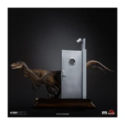 Iron Studios - Raptors at the kitchen's door - Jurassic Park 1/10 Bds Art Scale