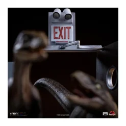 Iron Studios - Raptors at the kitchen's door - Jurassic Park 1/10 Bds Art Scale