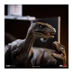 Iron Studios - Raptors at the kitchen's door - Jurassic Park 1/10 Bds Art Scale