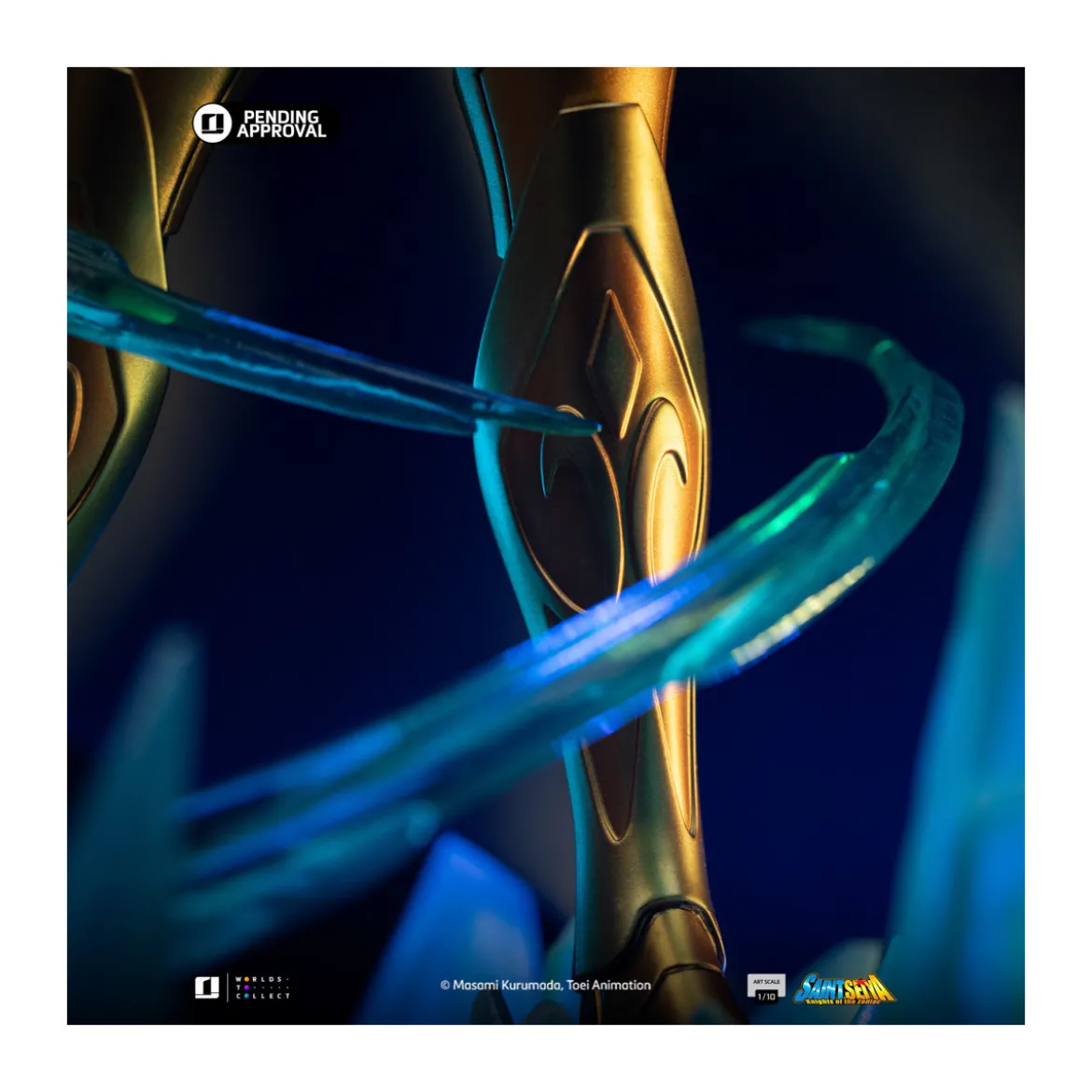 Iron Studios - Saint Seiya - Aquarius Camus Deluxe Art Scale 1/10 - Les Chevaliers du Zodiaque
