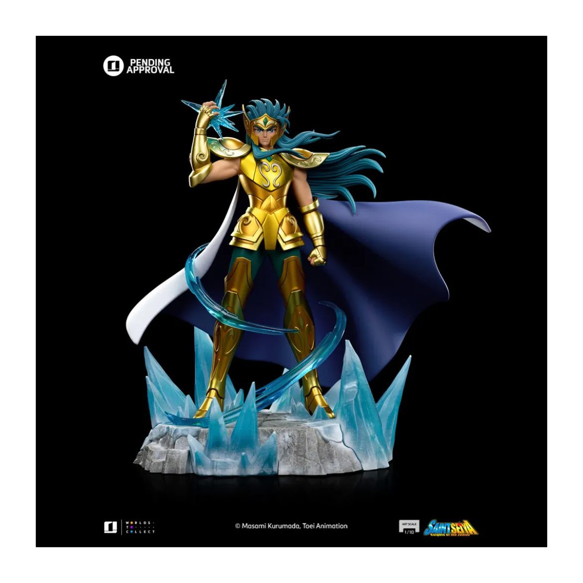 Iron Studios - Saint Seiya - Aquarius Camus Deluxe Art Scale 1/10 - Les Chevaliers du Zodiaque