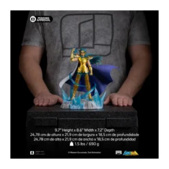 Iron Studios - Saint Seiya - Aquarius Camus Deluxe Art Scale 1/10 - Les Chevaliers du Zodiaque